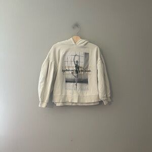 ADD ON FOR $16‎ Zara Cream Hoodie 11-12Y H&M